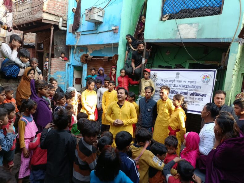 Awareness Programme and Nukkad Natak under the project “SPARSH-GIVE CARE & NOT SCARS-ENDING VITRIOLAGE” 04.02.2023