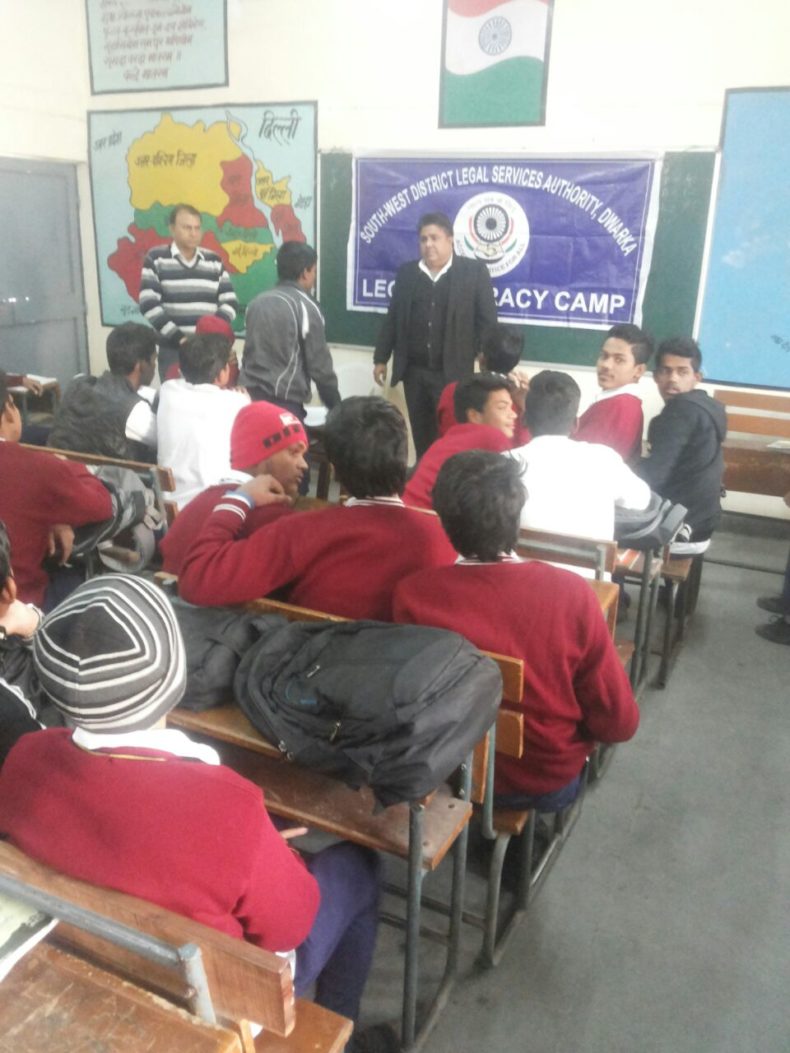 LEGAL AWARENESS PROGRAM CONDUCTED BY ADV. AMIT KUMAR TANWAR AT GOVT. BOYS SENIOR SECONDARY SCHOOL DICHAUN KALAN ON TOPIC HUMAN RIGHTS: ACEESS TO JUSTICE TODAY I.e ON 26.12.16 . ABOUT 100 STUDENTS ATTENDED THE SAID PROGRAM