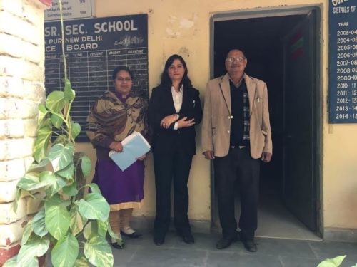 Legal Literacy program on Human Rights on 26.12.2016 at Govt Senior Sec School, Pochchanpur by Advocate Manvi Sharma, Legal Aid Counsel, South-West Dlsa, Dwarka Courts Complex