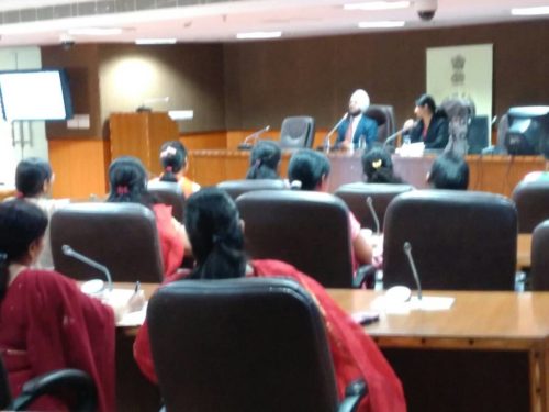 Legal Literacy Programme for Female Court Staff on 19.04.2017