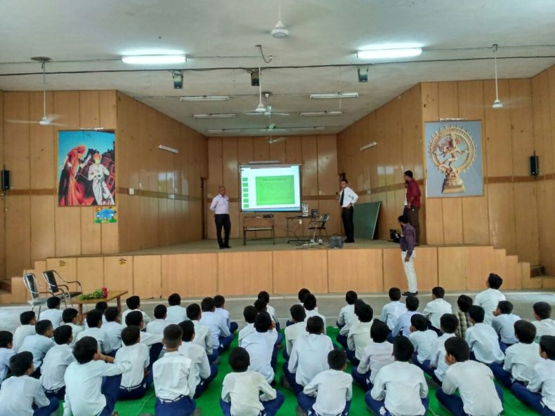 Greening Delhi Campaign organised by SW-DLSA at Govt. Boys Sr. Sec. School, Rajokari on 26.07.2017 by Sh. Sunil Kadian, LAC