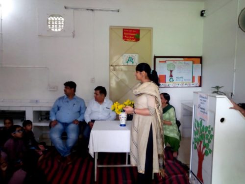 Greening Delhi Campaign organised by SW-DLSA at Rajkiya Pratibha Vikas Vidyalaya, D-Block, Vasant Kunj on 26.07.2017 by Ms. Purva Sarin, Ld. MM