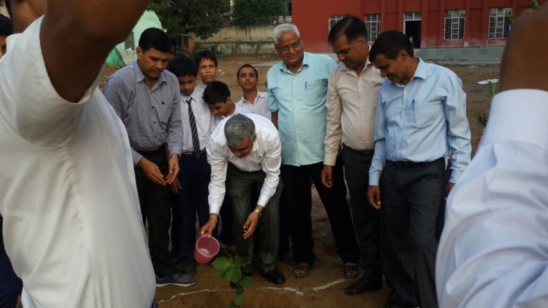 Greening Delhi Campaign on 17.07.2017 by Sh. Harish Dudani, Special Judge, CBI, Dwarka Courts.