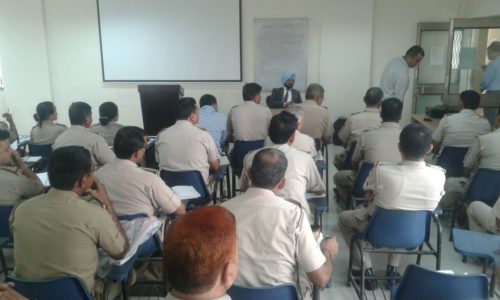 Workshop at Police Training School, Dwarka on 27.10.2017