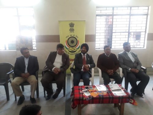 Legal Literacy Camp at Samta Foundation, Arjun Park Extn, Najafgarh on 21.01.2018