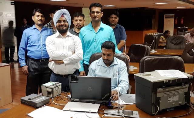 Aadhaar Card Camp for Dwarka Court staff on 21.07.2018