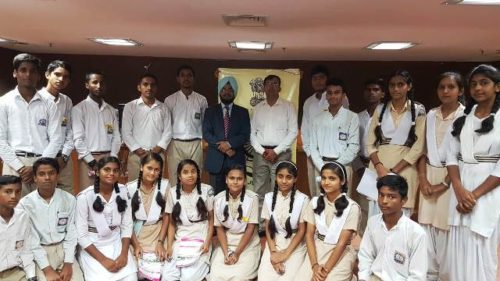 Visit of school students to Police Station and Dwarka Courts on 24.07.2018