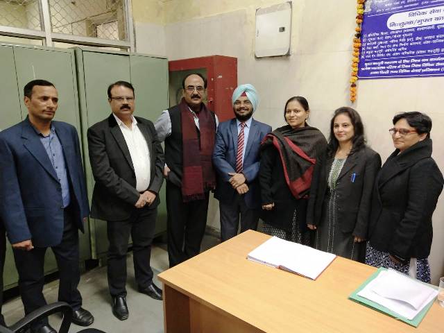 Inauguration of Legal Aid Clinic at District Labour Office, Hari Nagar, New Delhi