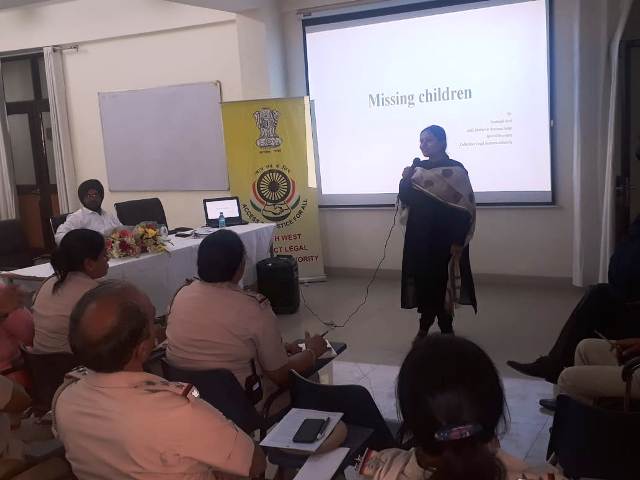 Half Day training workshop on the topic “Missing Children”