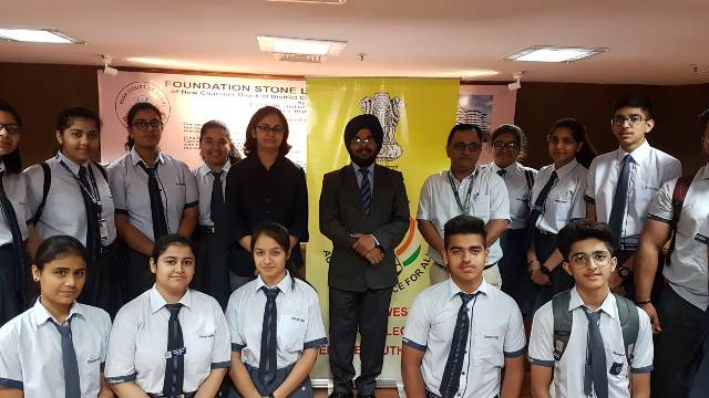 Visit of students of Indraprastha International School to Dwarka Courts