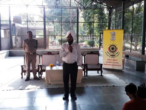 Providing legal aid to inmates of Central Jail – 01 & 04, Tihar