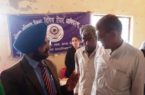 Mega Legal Services Camp organised at Village Bamnoli, Dwarka