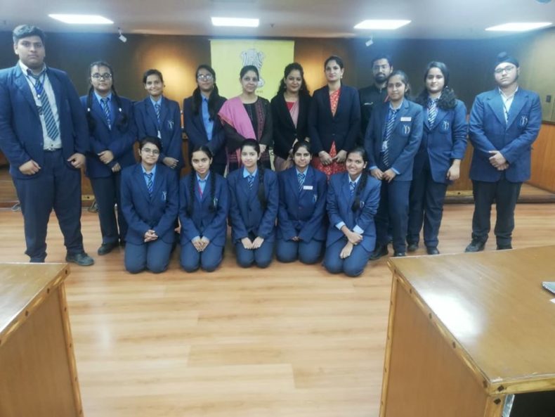 Court visit by students of Sam International School