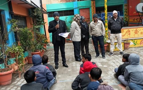 Legal Literacy Campaign at Govt. Sarvodaya (Co-ed) Vidalaya, Najafgarh