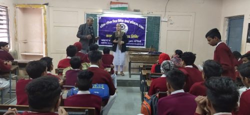 Legal Literacy Campaign at Govt. Boys Sr. Sec. School, Raj Nagar Part-2, Palam