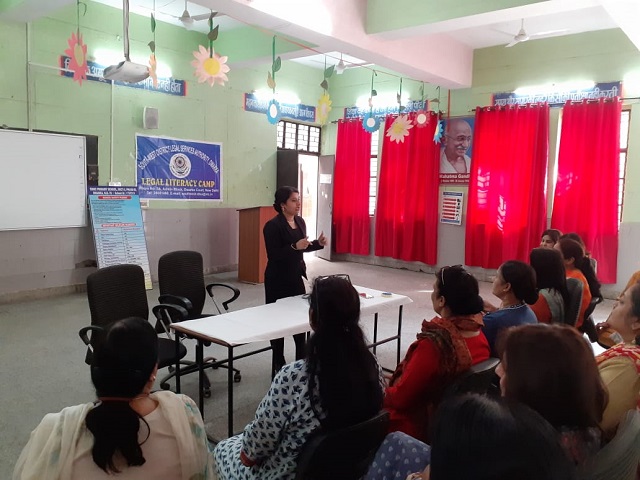 Spreading legal awareness about Protection of Women from Sexual Harassment at Workplace