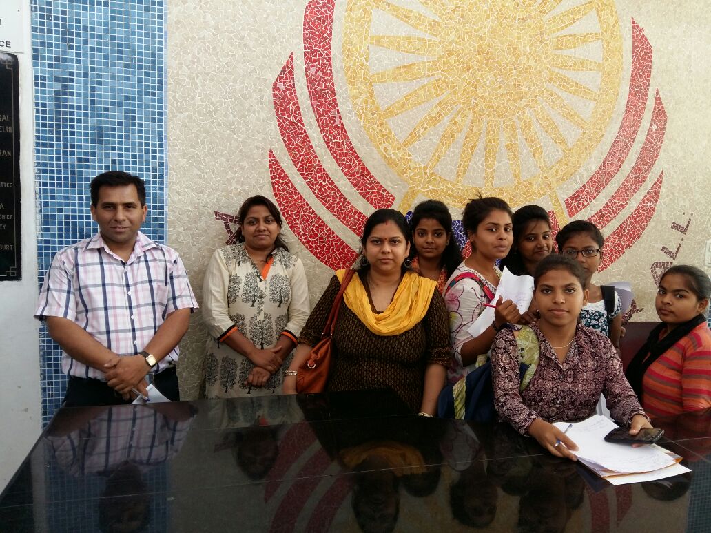 Visit of Group Members of CFAR NGOs & Bharati College Students and Meeting With Protection officers SW-District