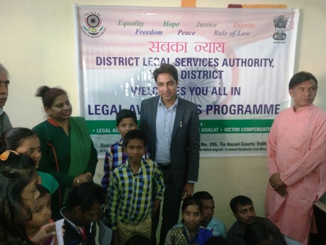 Legal Awareness Programme on the Rights of Physically Challenged Persons on the occasion of “Disability Day”