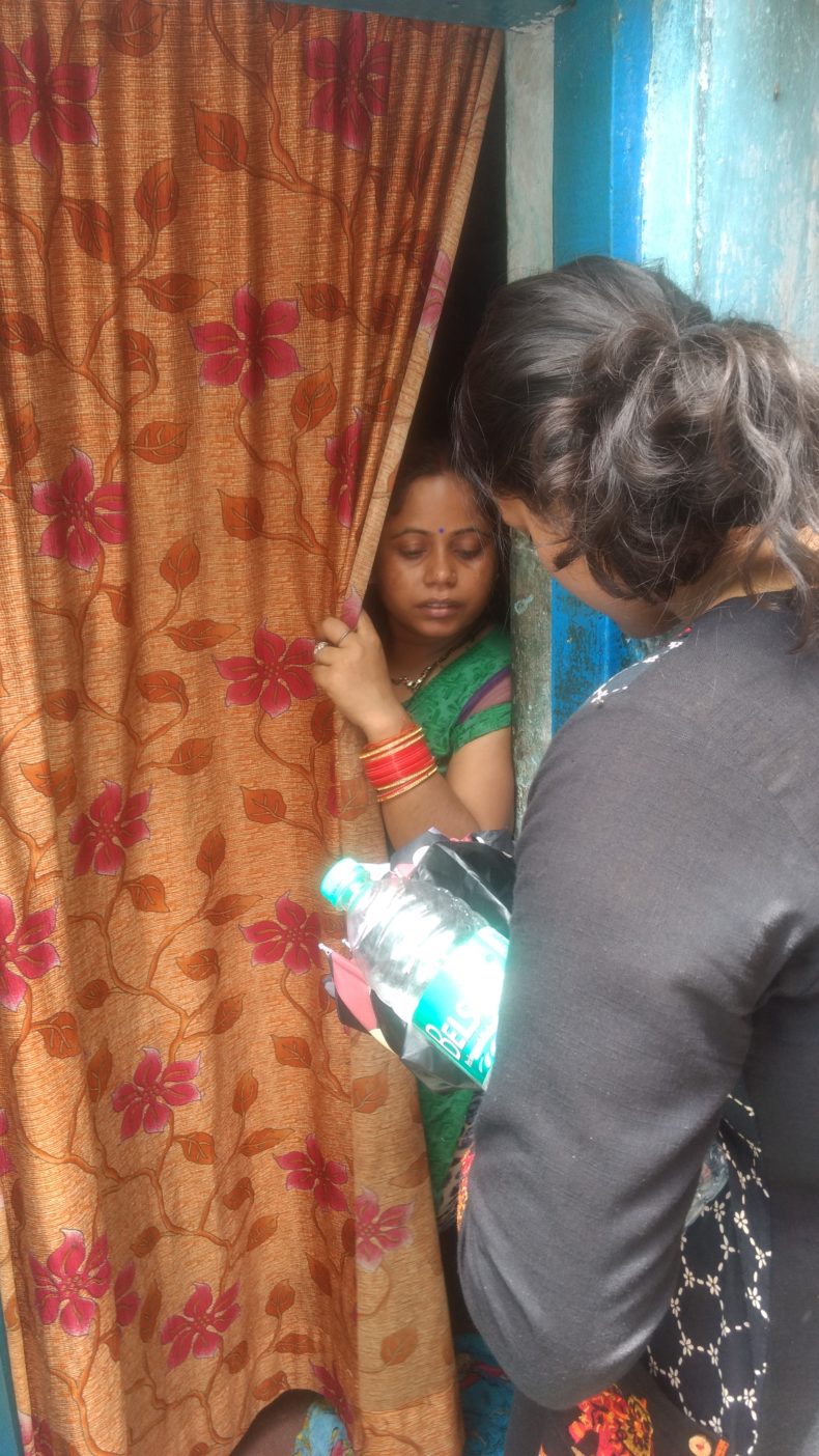 Organized door to door campaign for Legal Awareness in association with Law Interns