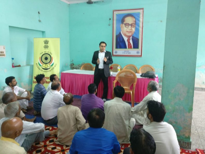 Legal awareness programme on the Scheduled castes and the scheduled tribes