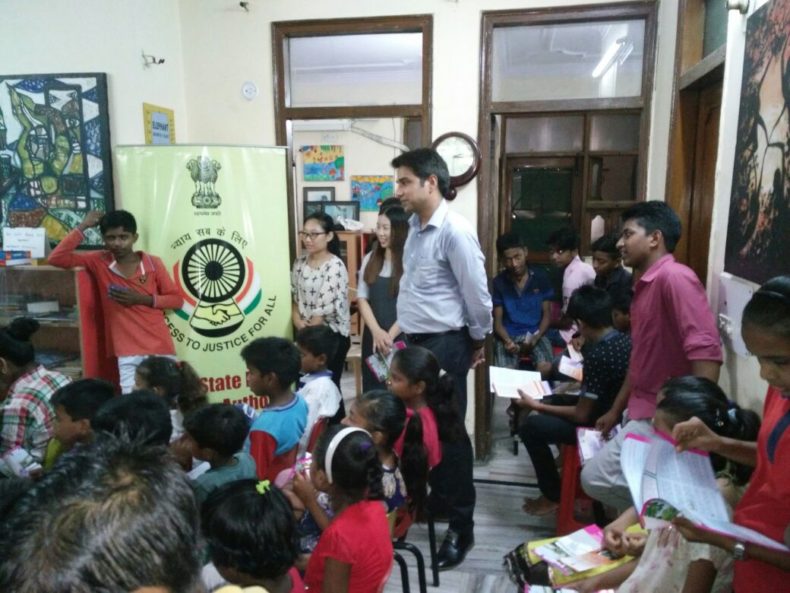 Awareness programme on G.T.B Nagar slum area’s children for spread the information about POCSO Act & DLSA Activities for benefits of children