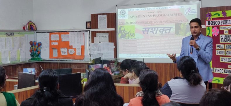 Awareness programme on sexual harassment of women at workplace