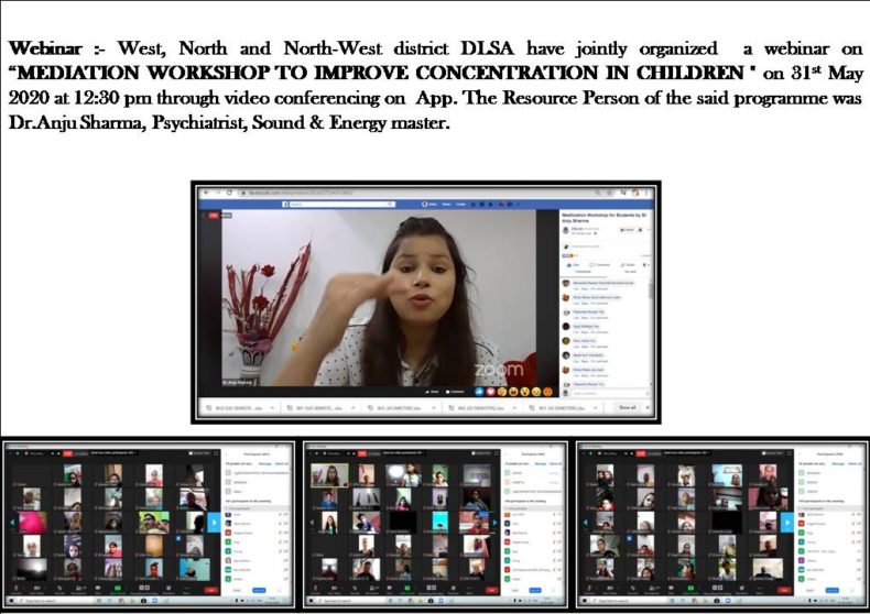 WEBINAR ON TO IMPROVE CONCENTRATION IN CHILDREN