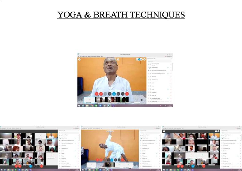 Webinar on “Yoga- A Breath Technique & How to raise immunity