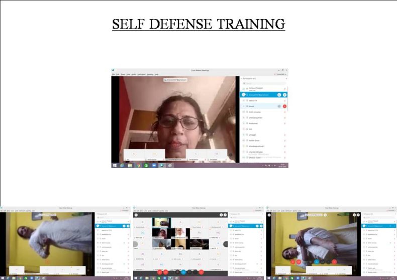 Webinar on Self Defence