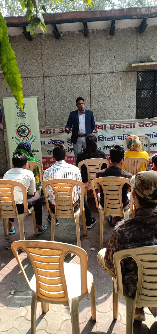 Counselling Session in Association with DAV Educational Welfare Society at Azad Yuva Ekta Club