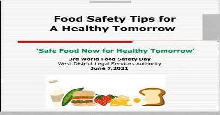 FOOD SAFETY TIPS FOR A HEALTHY LIFE