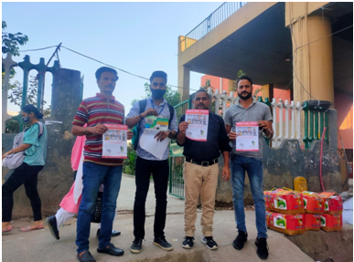 West DLSA organized Door to Door Campaign on the occasion of International Day of Girl Child at Tilak Vihar and Nangloi jurisdiction