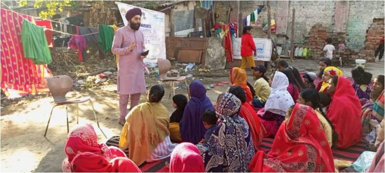 An awareness programme for spread awareness about (Sec-14 Gender Equality), Sexual Harassment of Women at Workplace