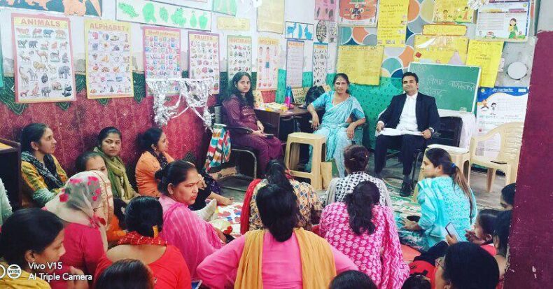 Legal awareness session at Sakhi Saheli Kendra (SSK) for women