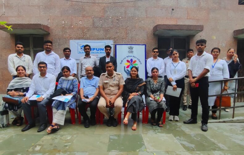 A Legal Awareness Session and field visit of 12 Trainee Judicial officers in slum area on 22.07.2024.