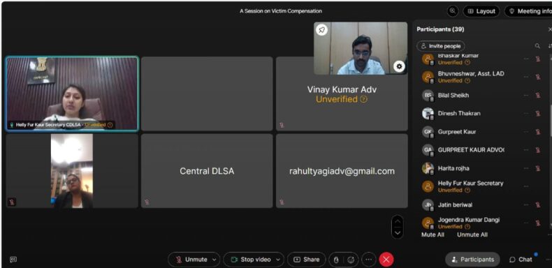 Central and West District Legal Services Authorities jointly organized an orientation session on the “Provisions of the POCSO Act and Rules and the Delhi Victims Compensation Scheme 2018” on 09.10.2024.