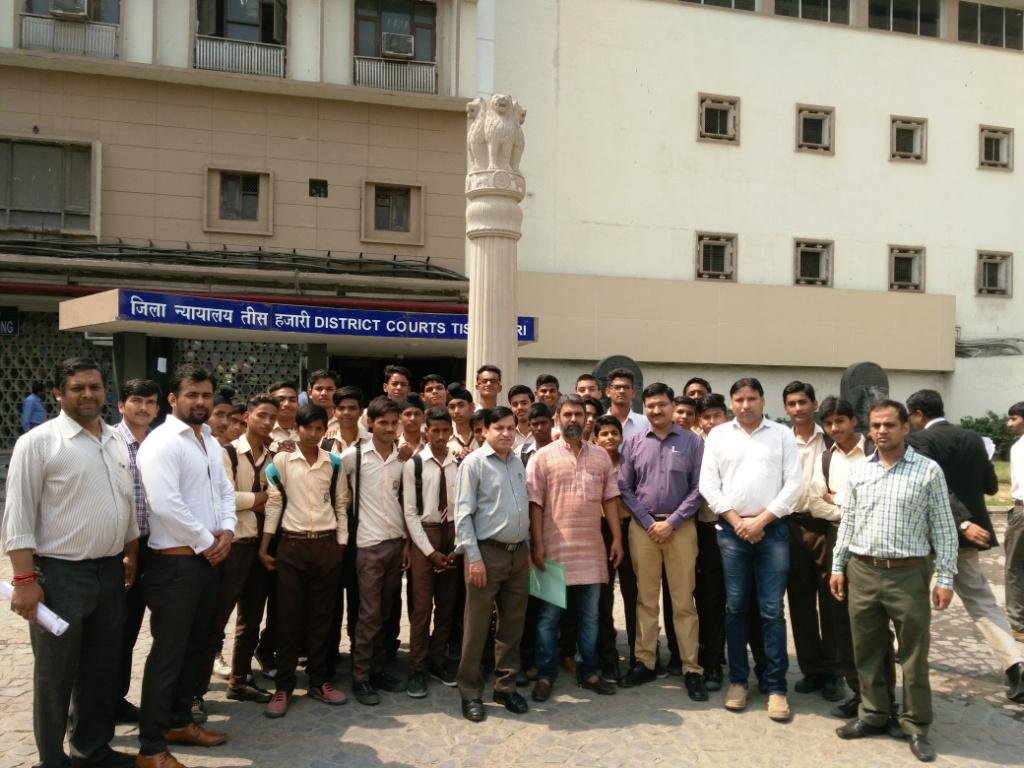 School Visit for Observation of Courts Proceedings