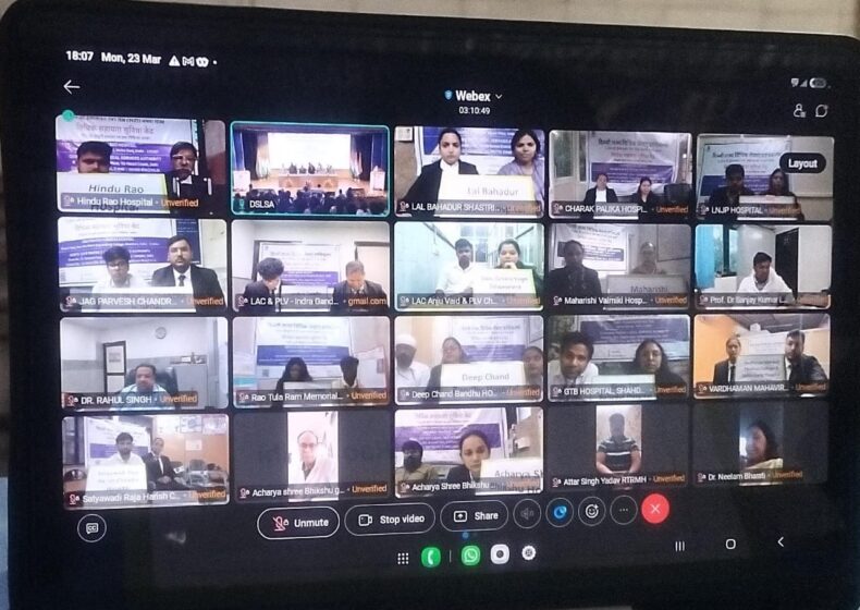 On 23.03.2026, CDLSA established Facilitation Points under the scheme “Legal Assistance and Free Medical Treatment to Victims” . The Facilitation Points were virtually inaugurated by Hon’ble the Chief Justice of India, along with other Hon’ble Judges of the Supreme Court of India, High Court of Delhi, and Judicial Officers.