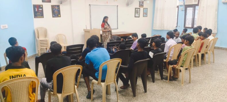 Legal Awareness Session at DMRC Children Home for Boys (CHB), Tis Hazari, Delhi, on the topic “Right to Education and Prevention of School Dropout.” on 20.04.2026