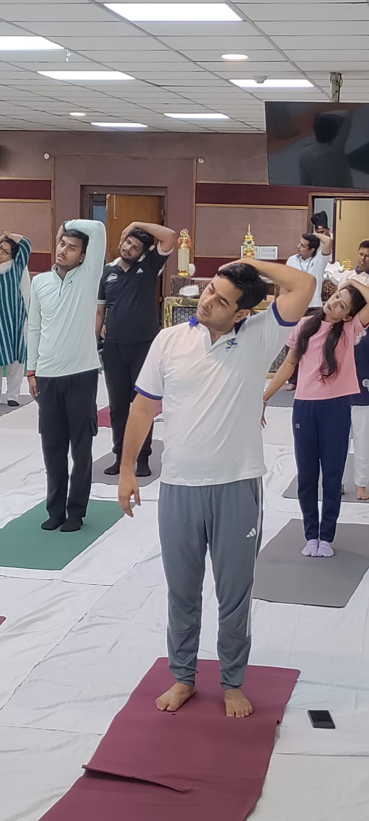 Central District Legal Services Authority observed International Yoga Day 2026 at Tis Hazari Courts, Delhi, in accordance with this year’s theme, “Yoga for Healthy Ageing.” on 21.06.2026
