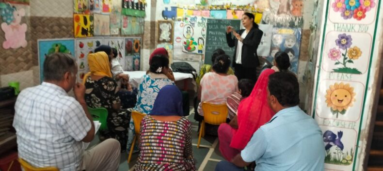 Legal Awareness Session at SSK-493, Jharoda Part-II, Burari, Delhi, under the JAGRITI Scheme, 2025, as part of the campaign “Legal Literacy for People, Planet and Prosperity / न्याय साक्षरता – जन, जीवन और जगत के लिए.” ON 24.09.2026