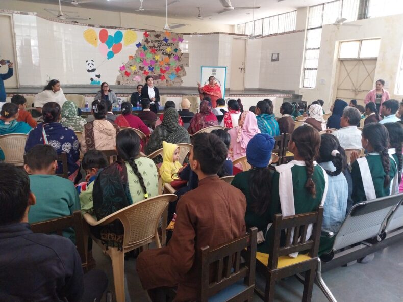 Awareness Program for children with Hearing Disability on the topic “Reporting Mechanism on Offences against Children” on 15.02.2025