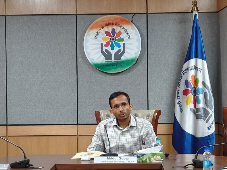 नालसा इंटर्न्स का दौरा