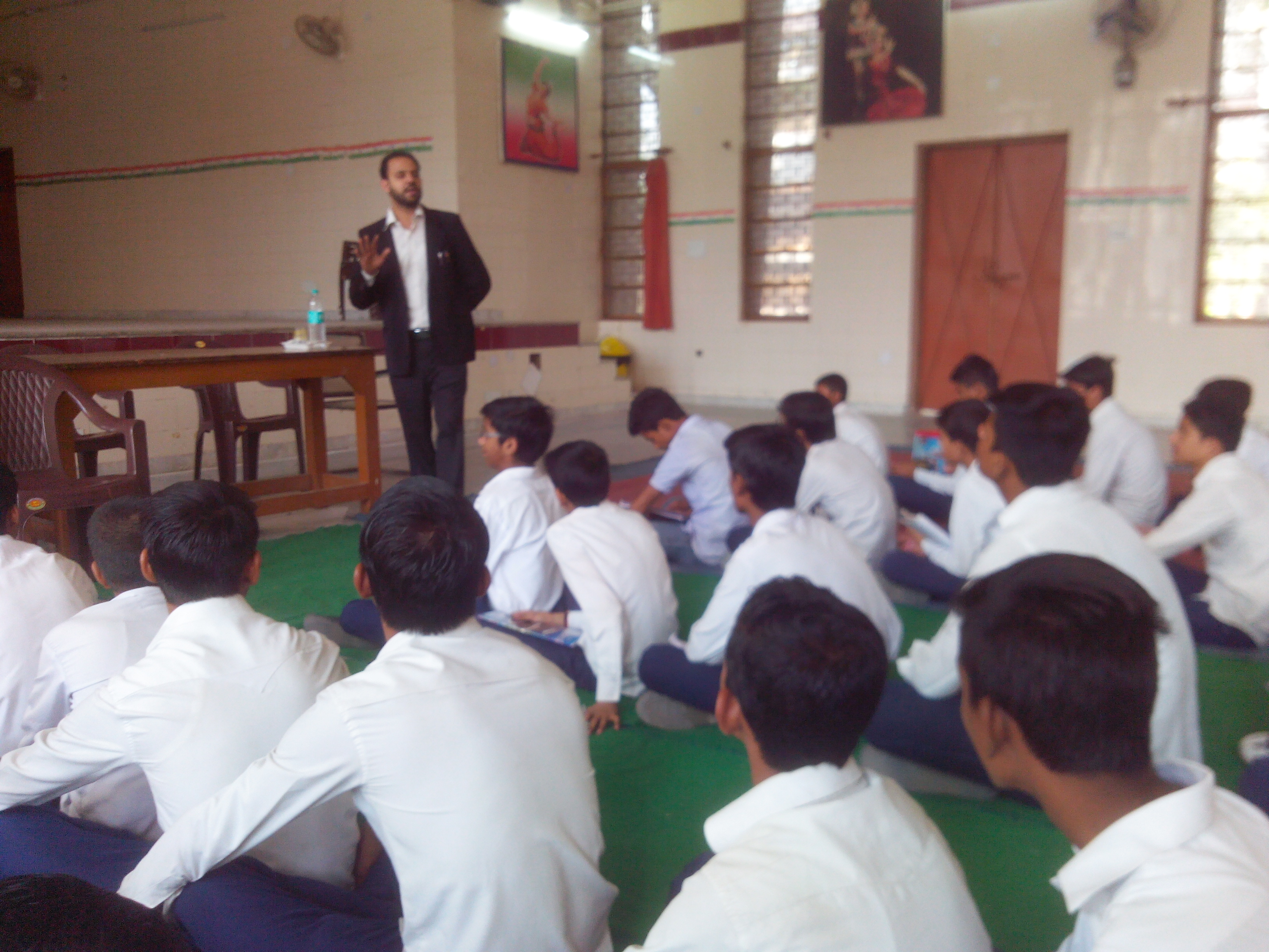 Mass Legal Literacy was organized by DLSA-North on 21.10.2016 at G.B.S.S. School.