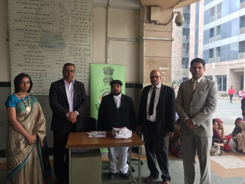 North DLSA, Rohini Courts organized a Legal Assistance Desk has been established at  Rohini Court Complex.