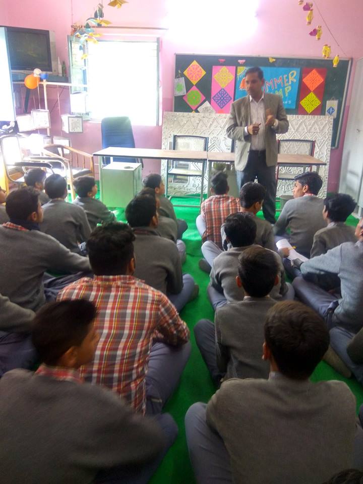 North DLSA, Rohini Courts organized a Legal Literacy Programme at Govt. Boys Sr. Secondary School. E Block Kamla Nagar, Delhi