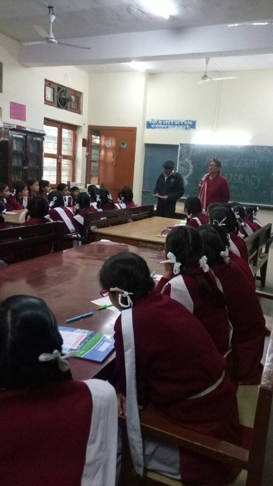 North DLSA, Rohini Courts organized a Legal Literacy Programme at Sarvodya Kanya Vidyalya, Padam Nagar, Delhi