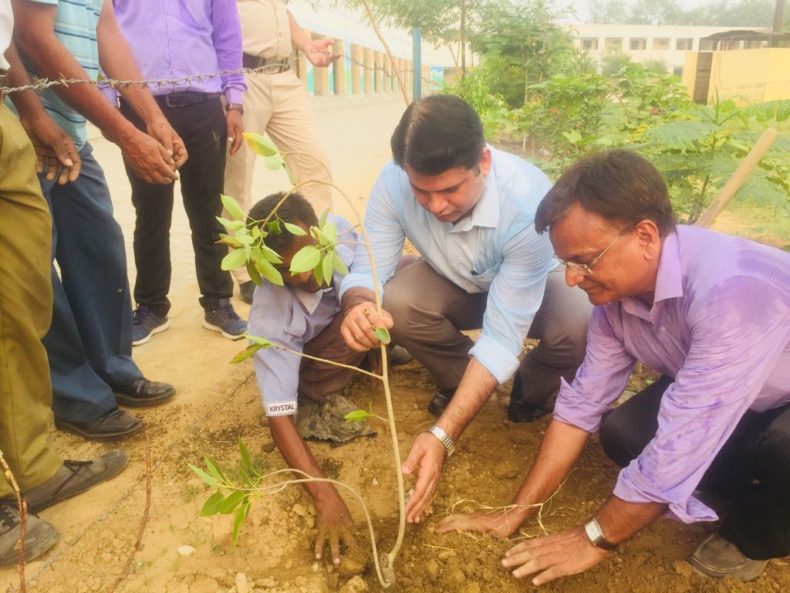 DLSA, Rohini Courts organized a Van Mahostav  at Government Boys Senior Secondary School Libaspur,Delhi.