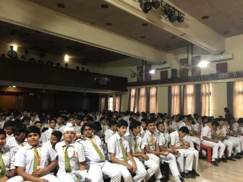 North DLSA is organised a Legal Awareness Programme  at Mont Fort School, Rohini,