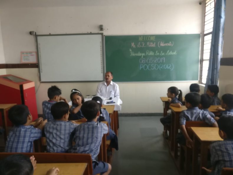 North DLSA is organised a Legal Awareness Programme at Himalaya Public School, Sec-7, Rohini, Delhi.